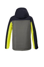 Killtec Winterjacke Kow 370 mit Kapuze und Schneefang (wind- und wasserdicht, atmungsaktiv, PFC-frei) dunkelnavy Kinder